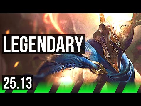 PANTHEON vs FIDDLESTICKS (JGL) | Legendary | NA Challenger | 25.13