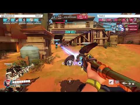 Mercy Carry by EMILLY — Overwatch 2 Replay V1VP41
