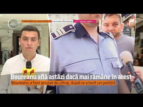 Cristian Boureanu va afla dacă va rămâne după gratii