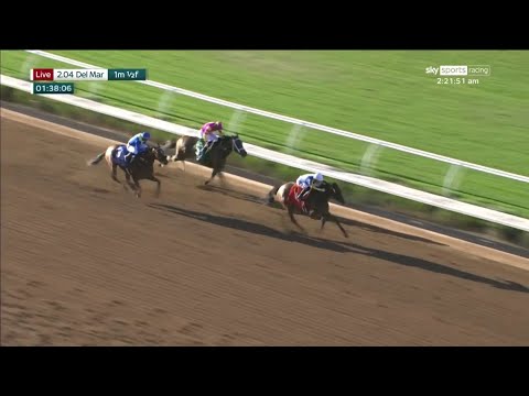 See you at the Breeders' Cup! BLUE STRIPE impresses in the Grade 1 Clement L. Hirsch