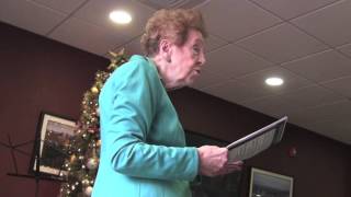 "The Blobfish" - Read by Ruby Liles - Sherrill Hills Recitation Showcase - 12/10/2015
