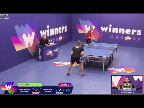 Winners League 05.10.21 Storozhenko Oleksandr - Tveritinov Roman 20:00