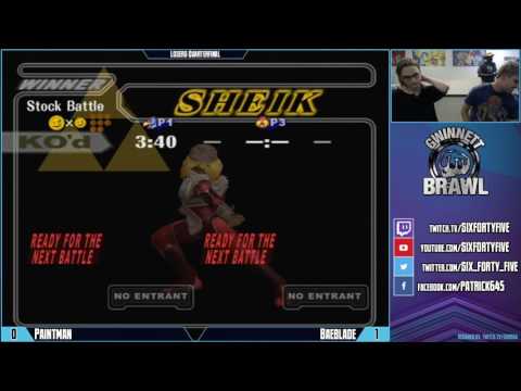 GB Oct 1, 2016 - SSBM Singles - Losers Quarterfinal - Paintman vs Baeblade