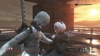 Destroyer A2 vs YoRHa 2B