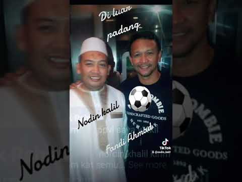 Nodin Kalil and Fandi Ahmad Ex Sg Soccer Starker