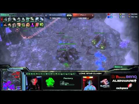 SC2 Polt vs Stephano TvZ Game 2 Winner Bracket Final Lone Star Clash 1 Starcraft 2