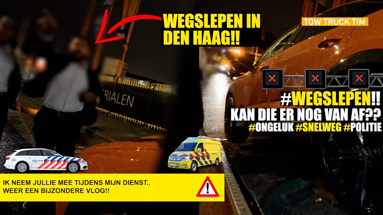 🚨WEGSLEPEN IN #DENHAAG | Hoe heb je hem erop gekregen?!🚨