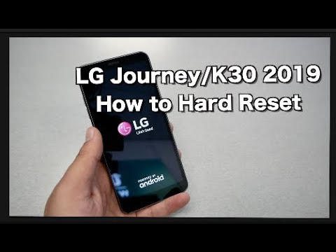 LG Journey/K30 2019 How to Hard Reset