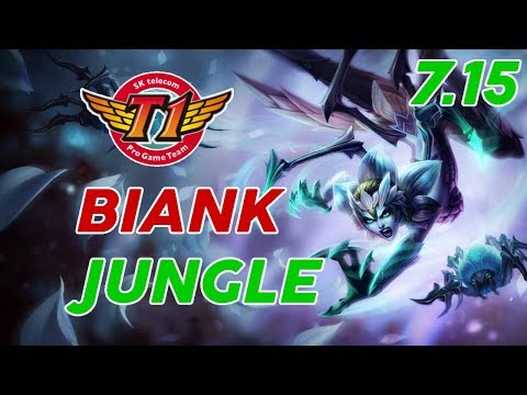 SKT T1 BIank Elise Jungle Patch 7.15