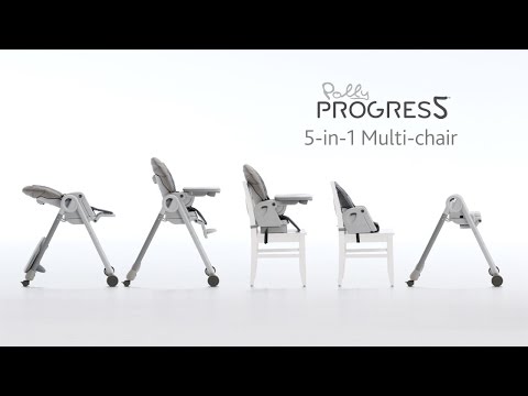 Chicco Polly Progres 5 5in1 Anthracite Krēsls-transformeris 5in1