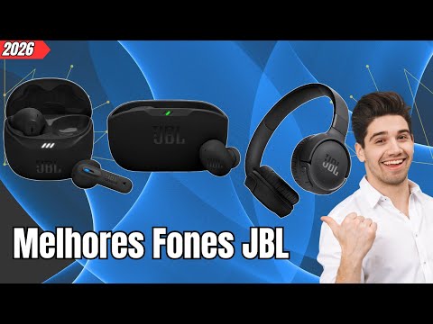 TOP 3 Fones JBL 2026: Som Potente, Qualidade e Custo Benefício