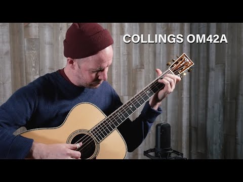Acoustic Music Works - Collings OM42A, Adirondack Spruce, Indian Rosewood