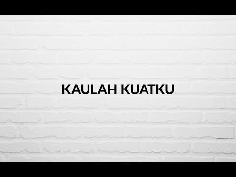 Kaulah Kuatku - IFGF Praise (Lyric Video)