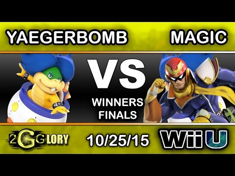 2GGlory – Yaegerbomb (Lemmy) Vs. MaGiC (Captain Falcon) Winners Finals - Smash Wii U