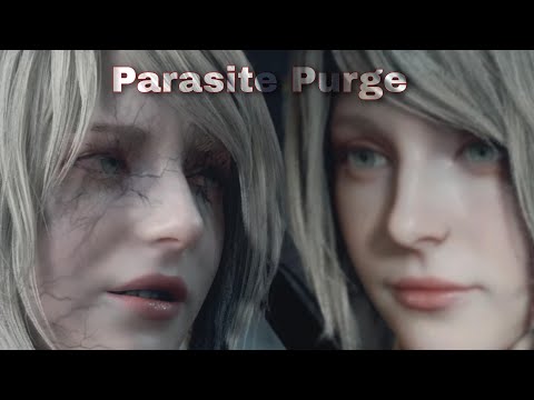 Resident Evil 4 Remake - Parasite Purge Scene (4k HDR)