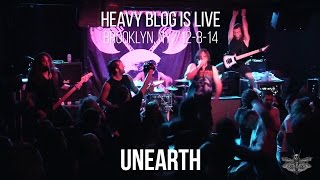 Unearth: Live in Brooklyn, NY 12-8-14 (FULL SET)