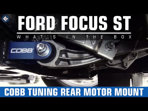 COBB Tuning Rear Motor Mount on our White Sheep Focus ST - RallySportDirect.com