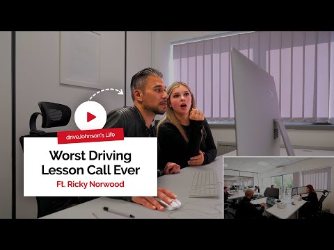Is This The Worst Driving Lesson Call Ever? Ft. Eastenders Star, Ricky Norwood
