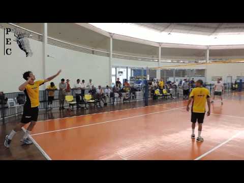 Ponto polêmico no ataque de Fernando (Praia Clube) - Campeonato Mineiro de Peteca