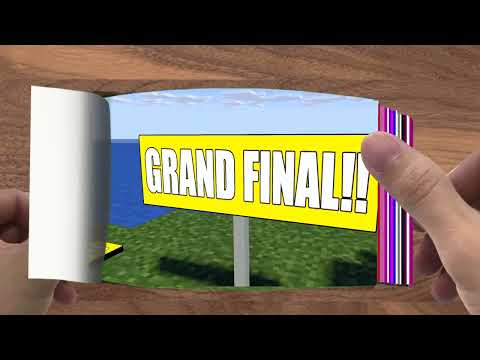 FLIPBOOK   Monster School AMONG US CRAZY TIMING   Minecraft Animation017