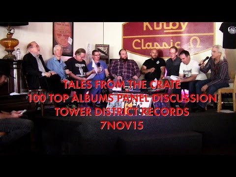 100 Top Albums Panel Discussion Tower District Records 7NOV15