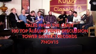 100 Top Albums Panel Discussion Tower District Records 7NOV15