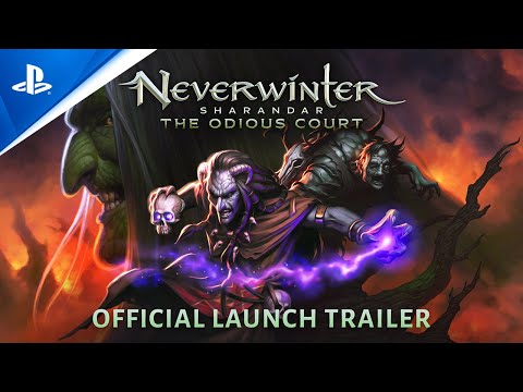 Neverwinter: Sharandar - The Odious Court Official Launch Trailer | PS4