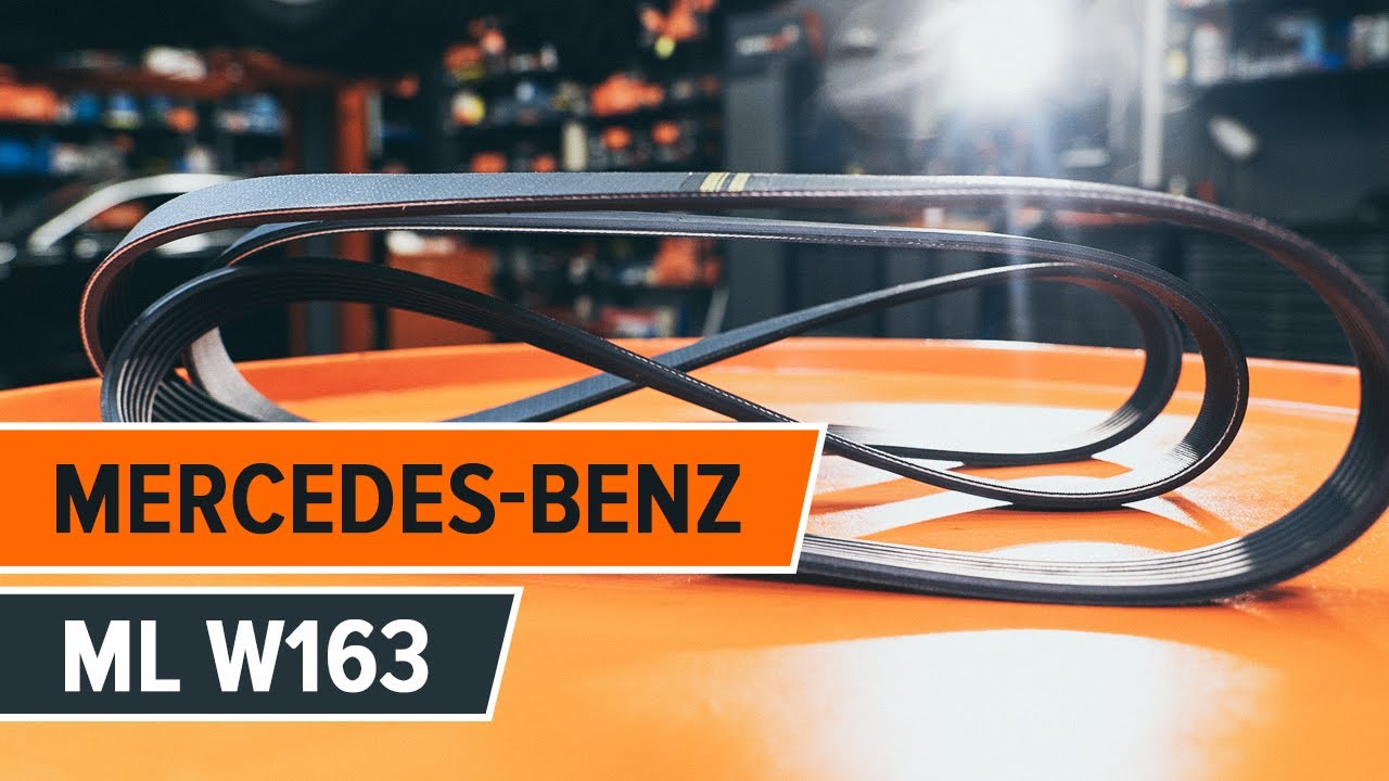 Anleitung: Mercedes ML W163 Keilriemen wechseln