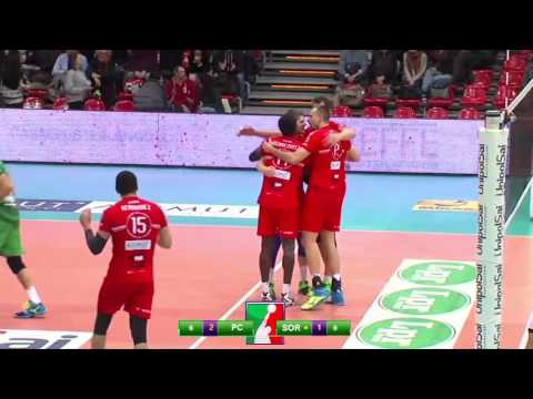 Highlights LPR Piacenza - Biosì Indexa Sora 3-2 (22-1-2017)