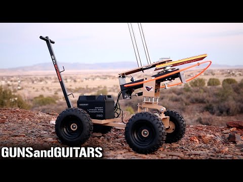 NEW OFF ROAD CLAY PIGEON THROWER WITH WOBBLE BASE! Do-All Wheelhouse Full Review