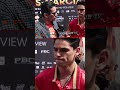 RYAN GARCIA ANGRY AT REPORTER! QUESTIONS ME OVER GERVONTA INTERVIEW!