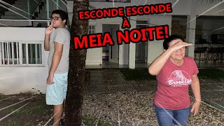 HIDE AND SEEK WITH THE HOUSE IN THE DARK AT MIDNIGHT!! (Scary?)