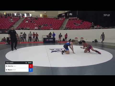 57 Kg Cons 16 #1 - Darrion Harris, California Vs Benjamin Monn, George Mason E22f