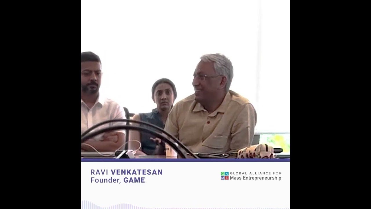 GAME Founder Ravi Venkatesan discusses the challenges of access to finance the MSME sector faces