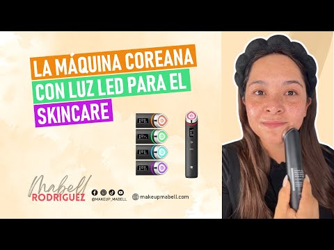 🫶 La máquina coreana con luz led para el skincare 🫶 Te dejo el link directo por si deseas probarla