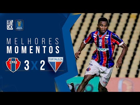 Gols e lances de Maranhão x Fortaleza