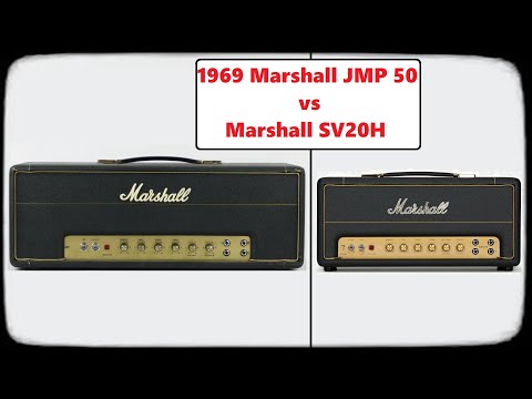 PLEXI BATTLE: Marshall SV20H vs original 1969 JMP 50