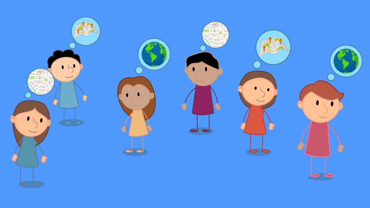 Olika kartbilder. Effektiv kommunikation bygger på denna insikt.