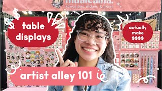 Successful Artist Alley Table Display Tips for Beginners in 2024 (With Photo Examples!)