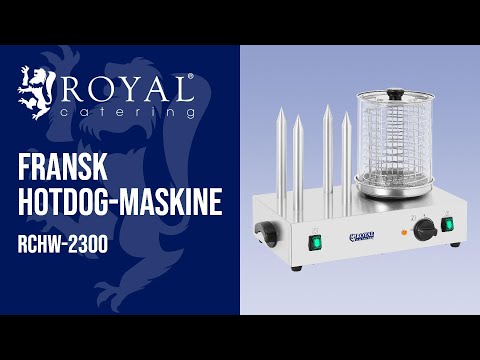 Produktvideo - Fransk hotdog-maskine - inkl. spyd til pølsebrød