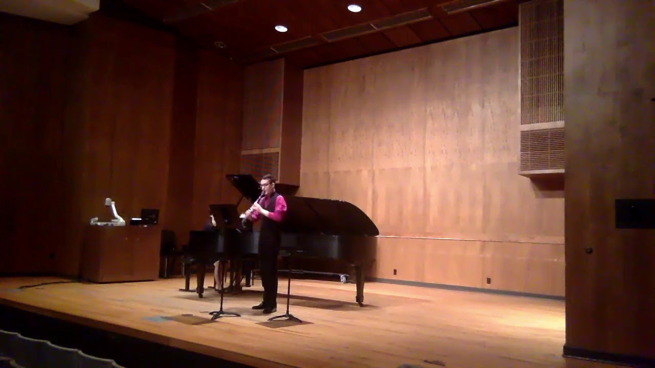 Promotional video thumbnail 2 for Alan Bowden - Classical Clarinetist