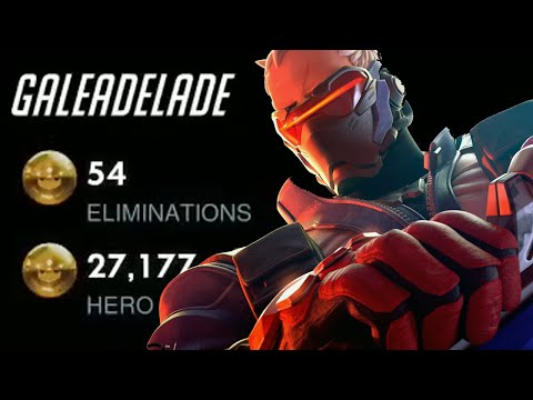 54 ELIMS! 27K DMG! GALE INSANE SOLDIER 76 GAMEPLAY OVERWATCH SEASON 29 TOP 500