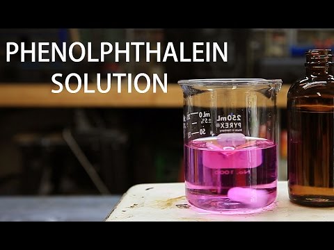 How to make a Phenolphthalein Indicator Solution (0.05%wt)