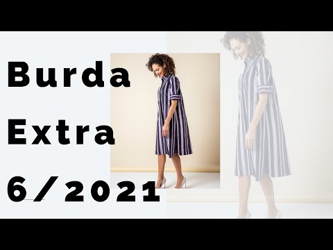 , title : 'Burda Extra 6/2021 | Knipmode Line Drawings'