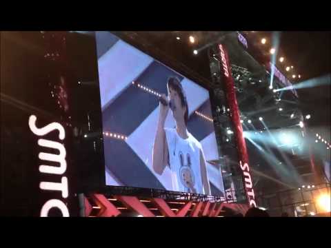 [Fancam] 120922 SNSD TaeYeon Tiffany - Ending @ SMTown Jakarta