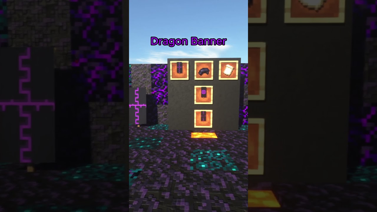 Dragon Banner #minecraft