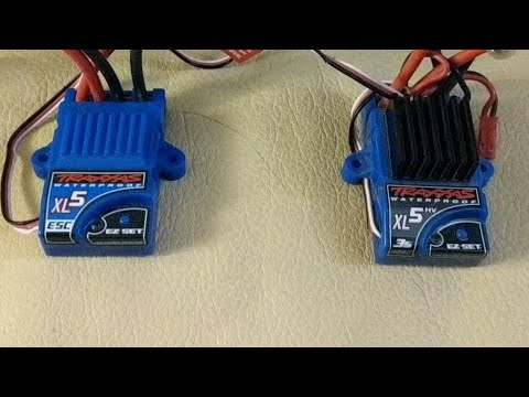 Traxxas Ford Fiesta Rally 3s ESC Upgrade... maybe 4s? - XL5 vs XL5 HV comparison
