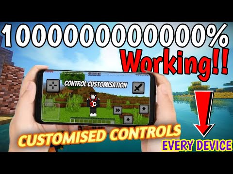 Ultimate MinecraftPe Control Customization Trick!