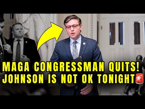 🚨Mike Johnson HIDES As ANOTHER MAGA Congressman Just QUIT