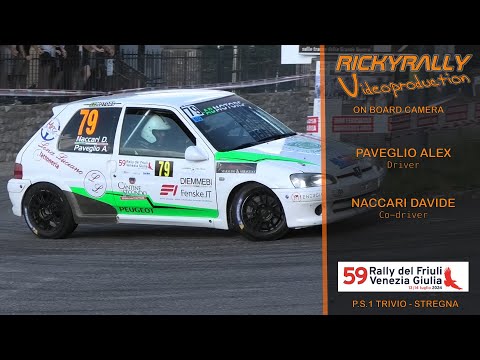 OBC PAVEGLIO - NACCARI // 59° Rally del Friuli Venezia Giulia 2024 // P.S.1 Trivio - Stregna
